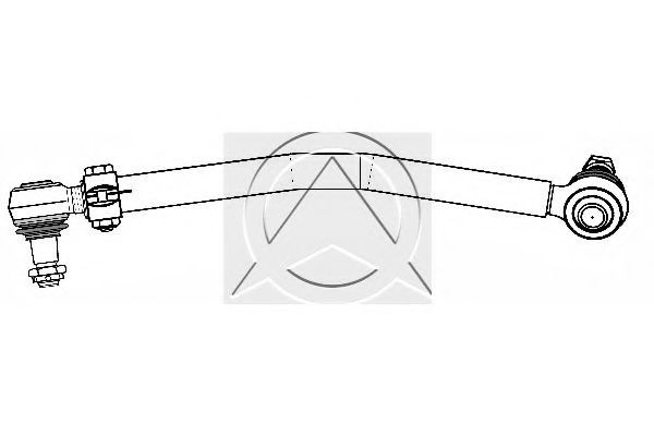 Продольная рулевая тяга SIDEM 686434