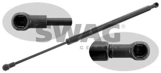 Газовая пружина, крышка багажник SWAG 55 93 6212