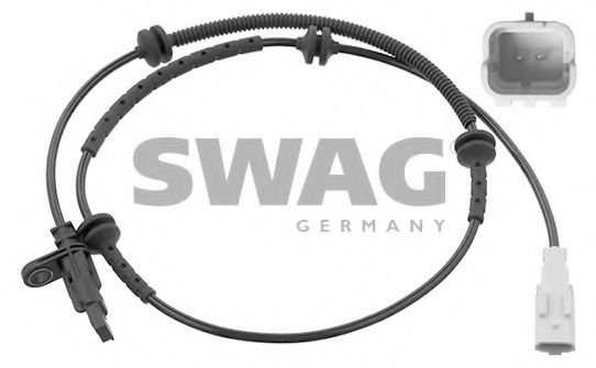 Датчик, частота вращения колеса SWAG 62 94 7005