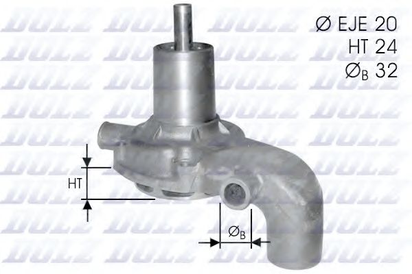 Водяной насос DOLZ B111SP