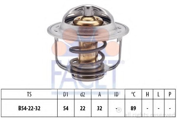 Термостат, охлаждающая жидкость FACET 7.8298S