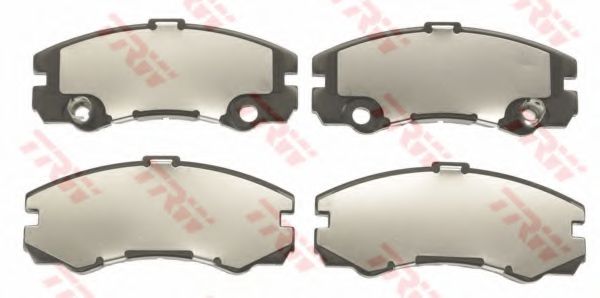 Комплект тормозных колодок, дисковый тормоз TRW 23250