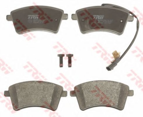 Комплект тормозных колодок, дисковый тормоз TRW 25291