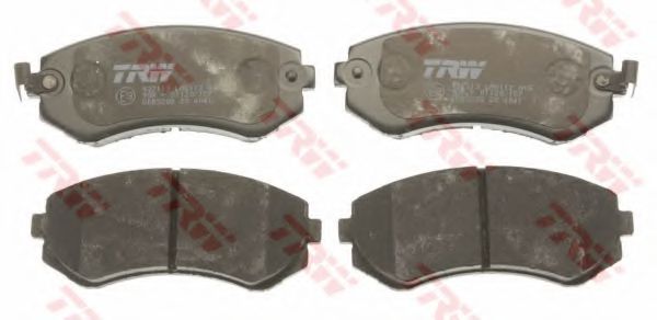 Комплект тормозных колодок, дисковый тормоз TRW 23502