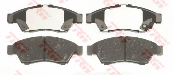 Комплект тормозных колодок, дисковый тормоз TRW 23817