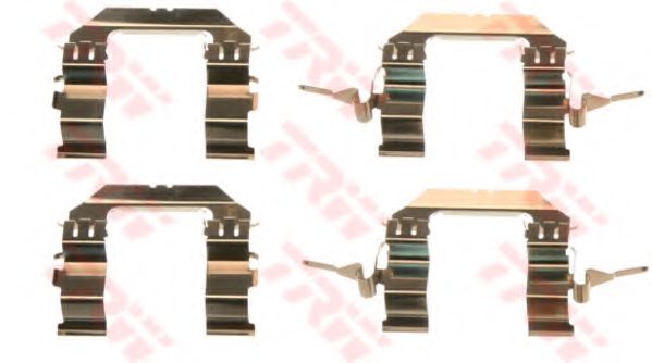 Комплектующие, колодки дискового тормоза TRW PFK569