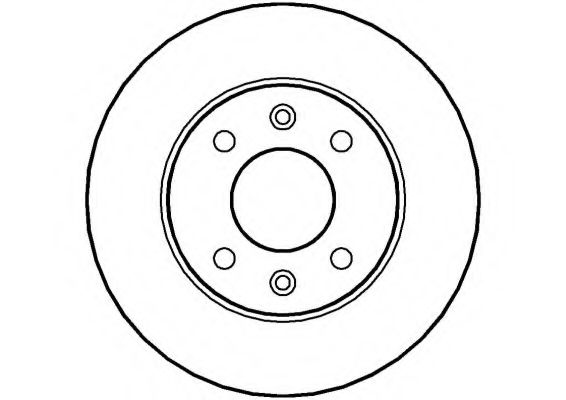 Тормозной диск NATIONAL NBD034
