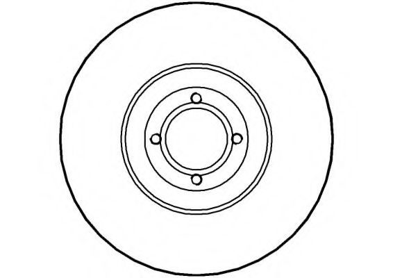 Тормозной диск SEBRO 2267
