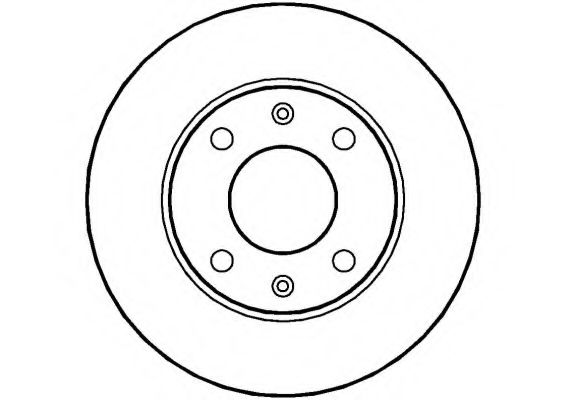 Тормозной диск NATIONAL NBD046
