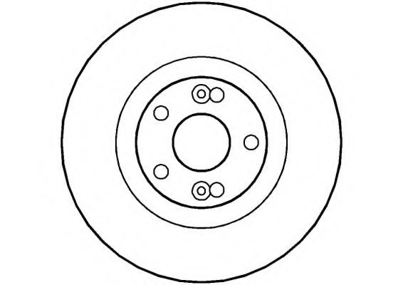 Тормозной диск NATIONAL NBD1174