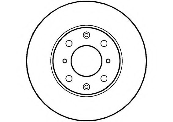 Тормозной диск NATIONAL NBD168