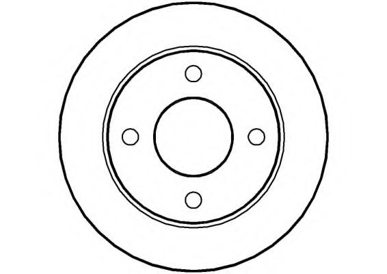 Тормозной диск NATIONAL NBD188