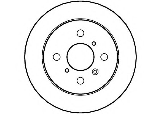 Тормозной диск NATIONAL NBD437