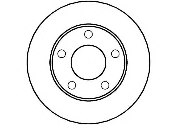 Тормозной диск NATIONAL NBD503