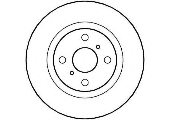 Тормозной диск NATIONAL NBD556