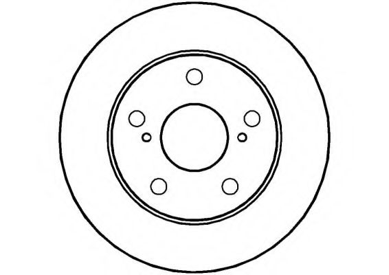 Тормозной диск NATIONAL NBD560