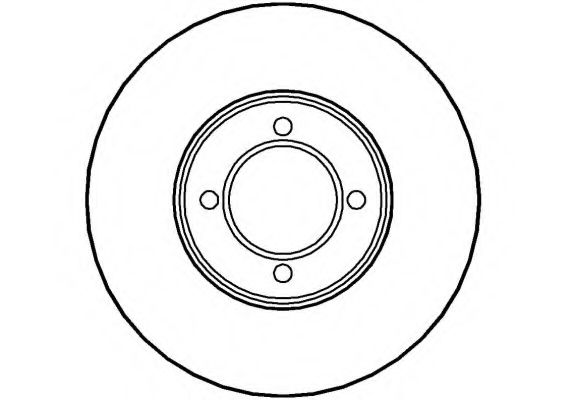Тормозной диск NATIONAL NBD575