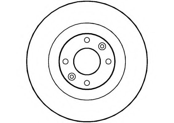 Тормозной диск NATIONAL NBD804