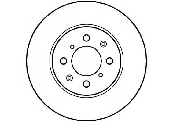 Тормозной диск NATIONAL NBD867