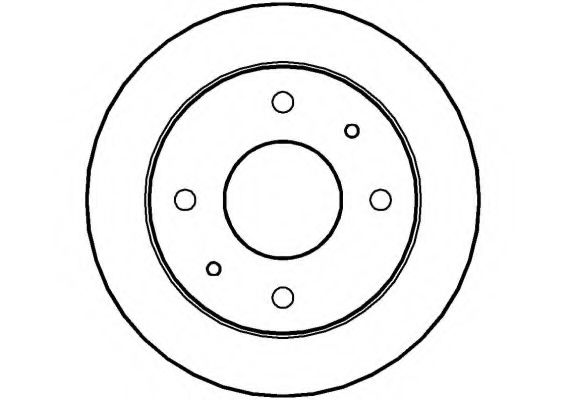 Тормозной диск NATIONAL NBD984