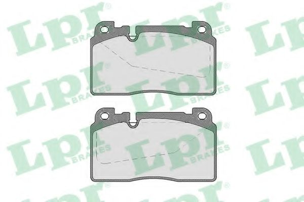 Комплект тормозных колодок, дисковый тормоз LPR 05P1804