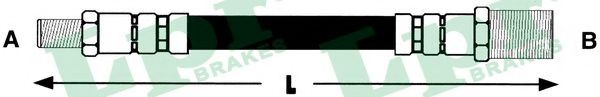Тормозной шланг LPR 6T46956