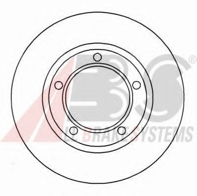 Тормозной диск A.B.S. 15615