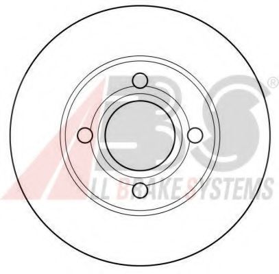 Тормозной диск A.B.S. 15746