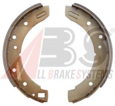 Комплект тормозных колодок, стояночная тормозная система A.B.S. 9287