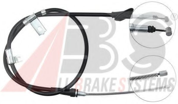 Трос, стояночная тормозная система A.B.S. K15677