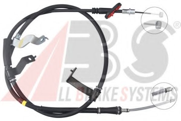 Трос, стояночная тормозная система A.B.S. K17508