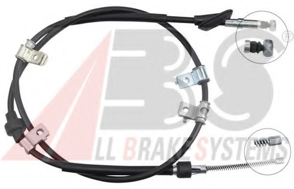 Трос, стояночная тормозная система A.B.S. K18872