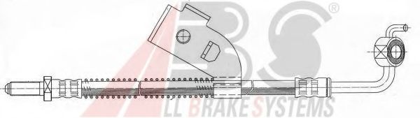 Тормозной шланг A.B.S. SL 3705