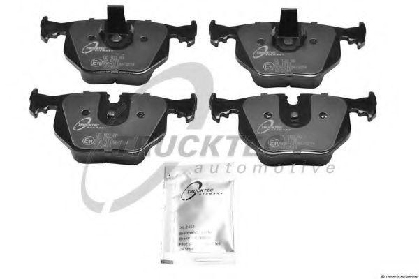 Комплект тормозных колодок, дисковый тормоз TRUCKTEC AUTOMOTIVE 08.34.102