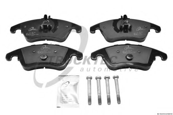 Комплект тормозных колодок, дисковый тормоз METELLI 8227752