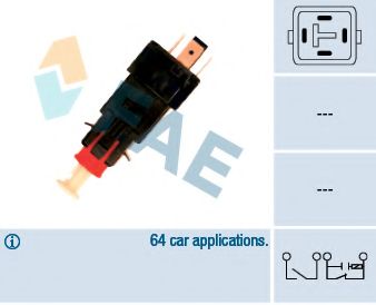 Выключатель фонаря сигнала торможения FAE 24519