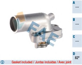 Термостат, охлаждающая жидкость FAE 5332582