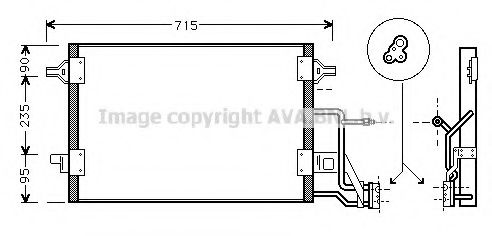 Конденсатор, кондиционер AVA QUALITY COOLING AI5173