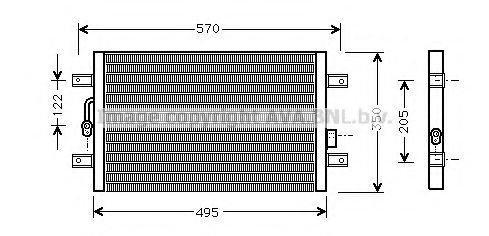 Конденсатор, кондиционер AVA QUALITY COOLING FT5196