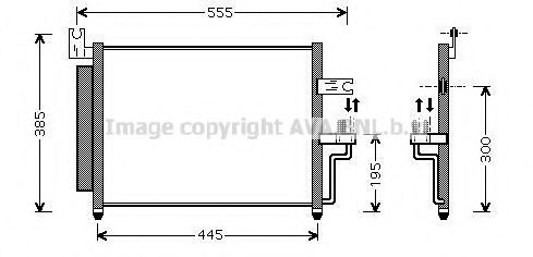 Конденсатор, кондиционер AVA QUALITY COOLING HY5081D