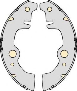 Комплект тормозных колодок MGA M520