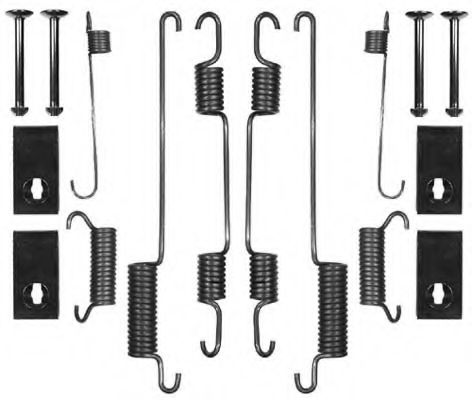 Пружина, тормозная колодка MGA R104