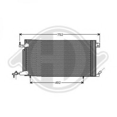 Конденсатор, кондиционер DIEDERICHS 8423301