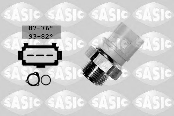 Термовыключатель, вентилятор радиатора SASIC 3806007
