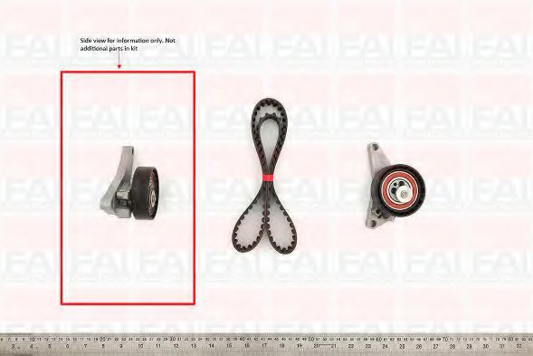 Комплект ремня ГРМ FAI AutoParts TBK447