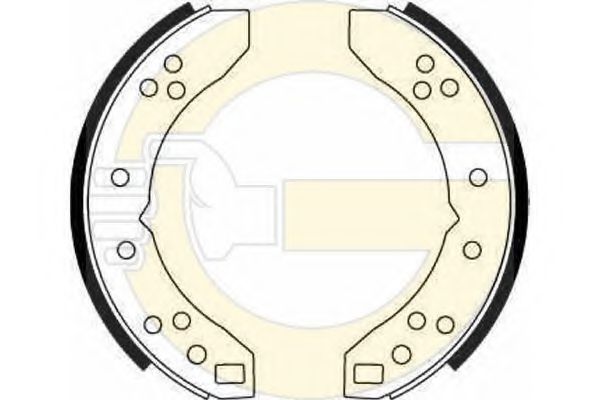 Комплект тормозных колодок GIRLING 5160171