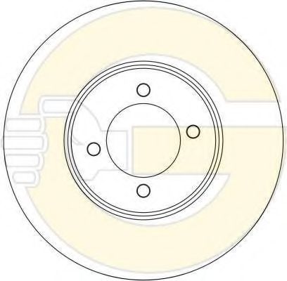 Тормозной диск GIRLING 6041394