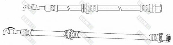 Тормозной шланг GIRLING 9004948