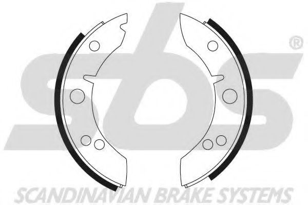 Комплект тормозных колодок JURID 30234