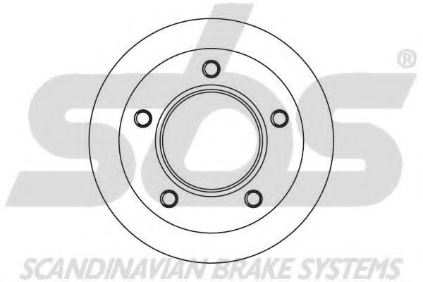 Тормозной диск sbs 1815203314
